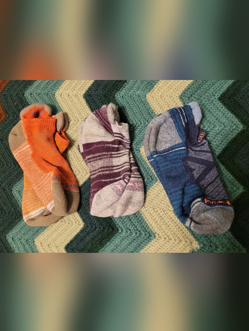 Lot of Smartwool Merino Wool Hiking Ankle Socks, Womens Size M